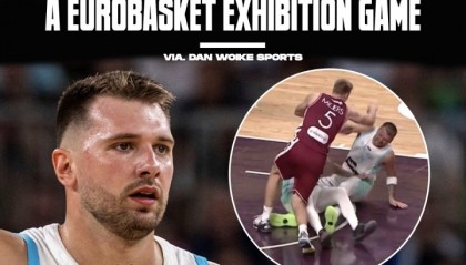 乐鱼体育官网-被队友压倒在地！Stein：东契奇右膝挫伤 并不严重